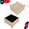 KOTARBAU® Fioriera da Esterno in Legno di Pino 50 x 50 x 30 Anteprima dell’immagine prodotto 6