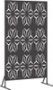 vidaXL Pare-vue noir 100 x 50 x 180 cm acier Voir les images du produit 1