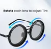 Kulaté sluneční brýle s 9 nastaveními jasu, nastavitelné Náhled obrázku produktu 13