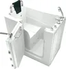 Sitzwanne Whirlpool Badewanne mit Tür S08WP-A-L 68x110cm Produktbild-Vorschau 6