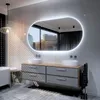 Badspiegel mit LED Beleuchtung - Hamburg - 180 cm, 80 cm Produktbild-Vorschau 4