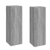 vidaXL TV-Schränke 2 Stk. Grau Sonoma 30,5x30x90 cm Produktbild-Vorschau 3