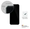 A close-up view of a smartphone screen protector with marketing text and icons. Anteprima dell’immagine prodotto
