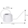 H&S Decoration | Gießkanne aus Edelstahl - 1100 ml - Weiß - Produktbild-Vorschau 3