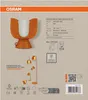 Lampe de table OSRAM Decor Corolle E14, métal et verre, Voir les images du produit 3