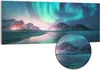 DEQORI Hybrid Leinwand Bild 150x60 cm 'Das Nordlicht der Produktbild-Vorschau 1
