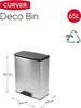 Curver Tretmülleimer Deco Rechteckig 65L Silbern Produktbild-Vorschau 9