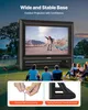 People watching an outdoor movie on an inflatable screen. Anteprima dell’immagine prodotto