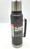 A black Stanley Classic Bottle thermos is shown against a white background. Náhled obrázku produktu
