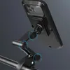 Držák telefonu na řídítka motocyklu 360°, vodotěsný černý Náhled obrázku produktu 2