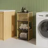Badregal 'Kydesby' 83 x 39 x 30 cm mit 1 Tür und 2 offenen Produktbild-Vorschau 4