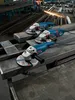A workshop or factory setting with metal beams and tools. Produktbild-Vorschau
