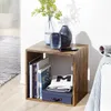 Wohnling Bois massif Sheesham Etagère cube 43.5 x 43.5 x 33 Voir les images du produit 9