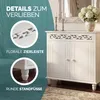 CASARIA® Mobiletto Bianco Stile Country 76x65x35cm 2 Anteprima dell’immagine prodotto 5
