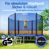 MONZANA® Trampoline extérieur rond Ø366cm max. 150kg set Voir les images du produit 2