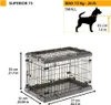 FERPLAST Superior 75 - Hundekäfig - 77 x 51 x 55 cm Produktbild-Vorschau 8