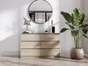 Commode 6 tiroirs, Couleur : Chêne Sonoma, 138 x 78 x 39 cm Voir les images du produit 3