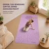 FunLife Yogamatte Extra Breit 183 × 80 cm, 8 mm TPE Produktbild-Vorschau 5