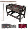 COSTWAY Tavolo da gioco multiuso 3 in 1 girevole, tavolo Anteprima dell’immagine prodotto 3