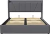 Fortuna Lai Polsterbett 140x200cm mit USB, Jugendbett Produktbild-Vorschau 7