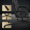 A gaming chair with close-up insets showing its components. Náhľad obrázku produktu