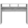 vidaXL Konzolový stolek Concrete Grey 105x30x80 cm Dřevěný Náhled obrázku produktu 4