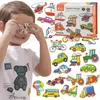 Viga Holzmagnete, Fahrzeuge, Set Produktbild-Vorschau 1