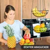 Obstkörbe, Obstschale, Hängekorb 3 Abnehmbare Schichten Produktbild-Vorschau 6