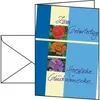 sigel DS610 Geburtstagskarte "Geburtstag Trio", DIN A6 Anteprima dell’immagine prodotto 6