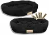 Hundebett 100x75 cm personalisiert wasserdicht schwarz Produktbild-Vorschau 1