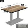 BRASIL | Gastro Tischplatte | B:T 110 x 60 cm | Sheesham | Produktbild-Vorschau 3