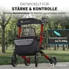 Helavo Leichtgewicht Rollator aus Aluminium faltbar mit Produktbild-Vorschau 4
