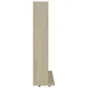 vidaXL Półka na płyty CD dąb sonoma 100x23x89,5 cm materiał Podgląd zdjęcia produktu 4