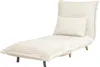 home24 Schlafsessel - Cord / Eiche - Creme - Eiche Hell Produktbild-Vorschau 5