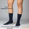 6 Paar Diabetiker Socken ohne Gummi 97% Baumwolle Damen Produktbild-Vorschau 6
