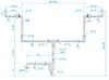 Aqua Bagno Raumsparsiphon für Badmöbel doppelter Ablauf - Produktbild-Vorschau 7