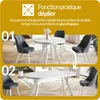 AlpiMeble Table a Manger Extensible - Table Ronde Voir les images du produit 6