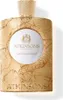 A close-up studio shot of a gold-colored perfume bottle with a white label. Anteprima dell’immagine prodotto