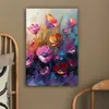 MuchoWow® - Leinwandbilder - Blumen - Lila - Farbenfroh - Produktbild-Vorschau 5
