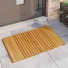 Tapis de bain vidaXL, naturel, 81 x 50 cm, en bois d'acacia Voir les images du produit 3