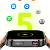 A smartwatch with various app icons and a large number '5' displayed behind it. Náhled obrázku produktu