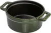 Staub Mini Cocotte 10cm rund Basilikum-grün, Gusseisen Produktbild-Vorschau 2