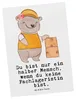 Mr. & Mrs. Panda Postkarte Fachlageristin Herz - Weiß - Produktbild-Vorschau 1
