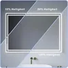 AQUABATOS® 100x70 cm Badspiegel mit Beleuchtung Produktbild-Vorschau 5
