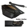 XL Bauchtasche Gürteltasche aus Echtem Rindsleder | Produktbild-Vorschau 3