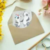Mr. & Mrs. Panda Grußkarte Panda Bester Vater der Welt - Produktbild-Vorschau 3