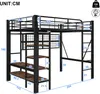 Flieks Patrová postel 140x200cm s věšákem na šaty a policí, Náhled obrázku produktu 5