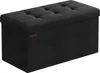 SONGMICS 76cm Sitzbank mit Stauraum, klappbare Sitztruhe, Produktbild-Vorschau 2