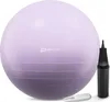 Gymnastický míč s pumpou 65 cm růžový Náhled obrázku produktu 1