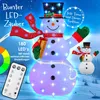 Pupazzo di neve LED KESSER® con telecomando - 8 modalità, Anteprima dell’immagine prodotto 3